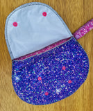 Magical Mermaids Squish / PUL lined Wet Bag - makeup clutch