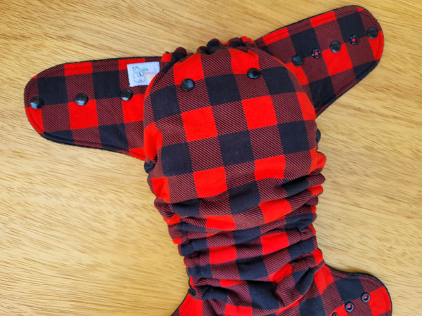 Buffalo Plaid TODDLER size (turned Hybrids)