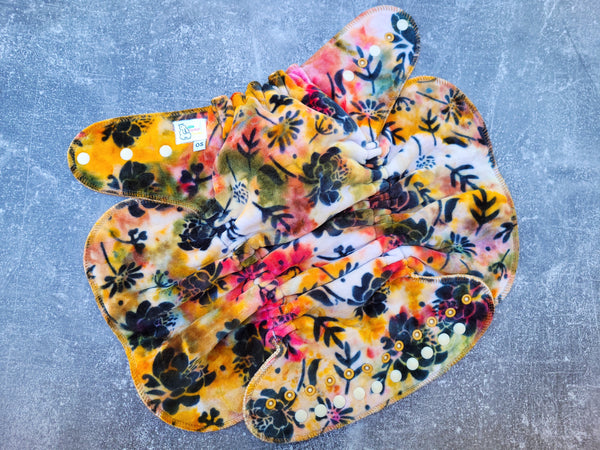 Desert Floral handdyed OBV (Fold in Fitted)