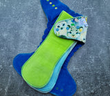 Winter critters (Squish Hybrid Fitted cloth diaper)