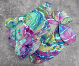 Hand dyed Bamboo Fleece (Absorbent Fitted cltoh diaper)