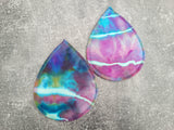 Hand Dyed Bamboo Fleece (Windpro Breast Pad Set + Facial Hearts)