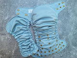 Dusty Teal (Snug-a-Bun cloth diapers)