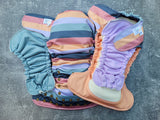 Peeps Stripes (Snug-a-Bun cloth diapers)