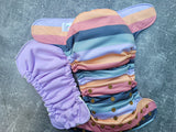 Peeps Stripes (Snug-a-Bun cloth diapers)