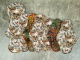 Skulls & Daisies (cloth pads)