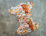 Highland Cow (LBB Ai3 cloth diapers)