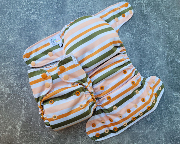 Highland Stripes (LBB Ai3v2 cloth diapers)