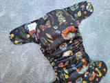 Mushrooms & Daisies (LBB Ai3v2 cloth diapers)