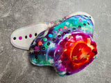 Starts & Moons handdyed OBV (Hybrid Fitted Cloth diaper)
