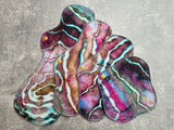 Carnations handdyed OBV (cloth pads)