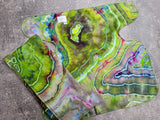 Hocus Pocus hand dyed BHSFT (Stretchy Preflat + Trifold cloth diaper)