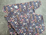 Watercolor Floral (BSFT Stretchy Preflat+Trifold cloth diaper)
