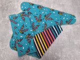 Bats (CFT Preflat+Trifold cloth diaper)