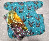 Bats (CFT Preflat+Trifold cloth diaper)