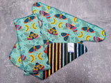 Moths (CFT Preflat+Trifold cloth diaper)