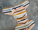 Neutral Stripes (Squish Hybrid cloth diapers)