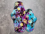 Midnight Snowflakes (cloth pads)