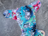 Animals in Space (Squish Hybrid cloth diapers)