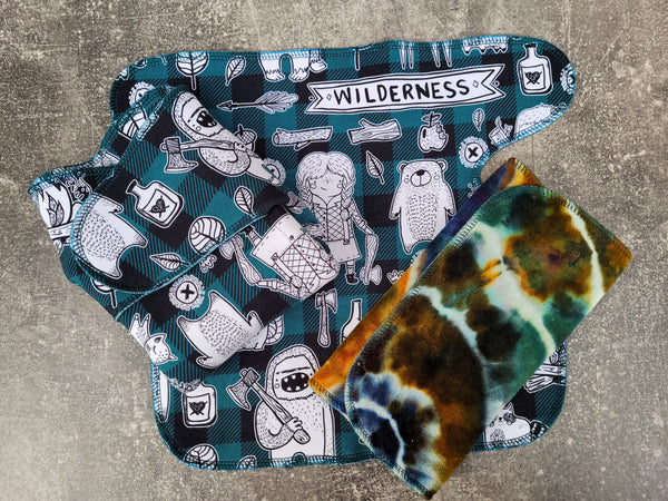 Winderness (CFT Preflat+Trifold cloth diaper)