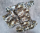 Skulls & Daisies (LBB Ai3 cloth diapers)