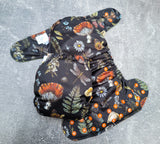 Mushrooms & Daisies (LBB Ai3v2 cloth diapers)