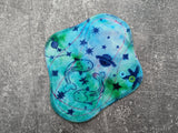 Pisces hand dyed OBV (cloth pads)