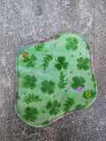 Sweet Shamrocks hand dyed OBV (cloth pads)