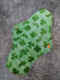 Sweet Shamrocks hand dyed OBV (cloth pads)