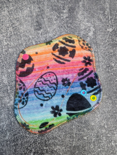 Easter Eggs hand dyed OBV (cloth pads)