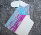 Tiger hand dyed BSF (Stretchy Preflat + Trifold cloth diaper)